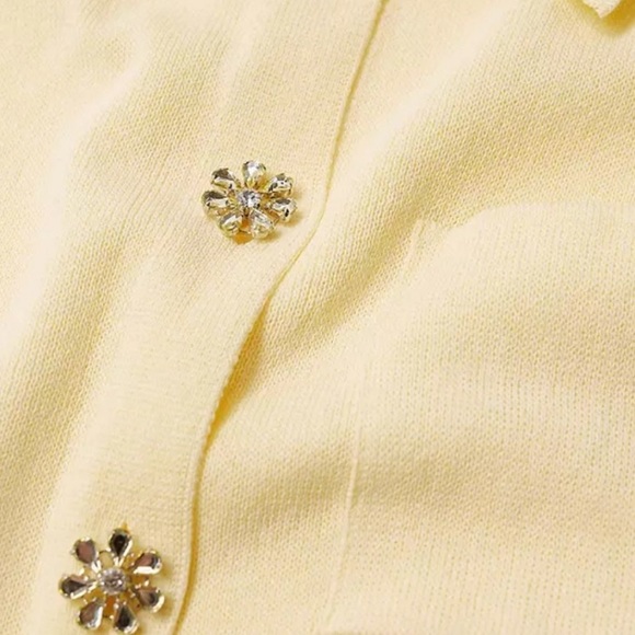 Mango Knit Rhinestones Top - Picture 4 of 7